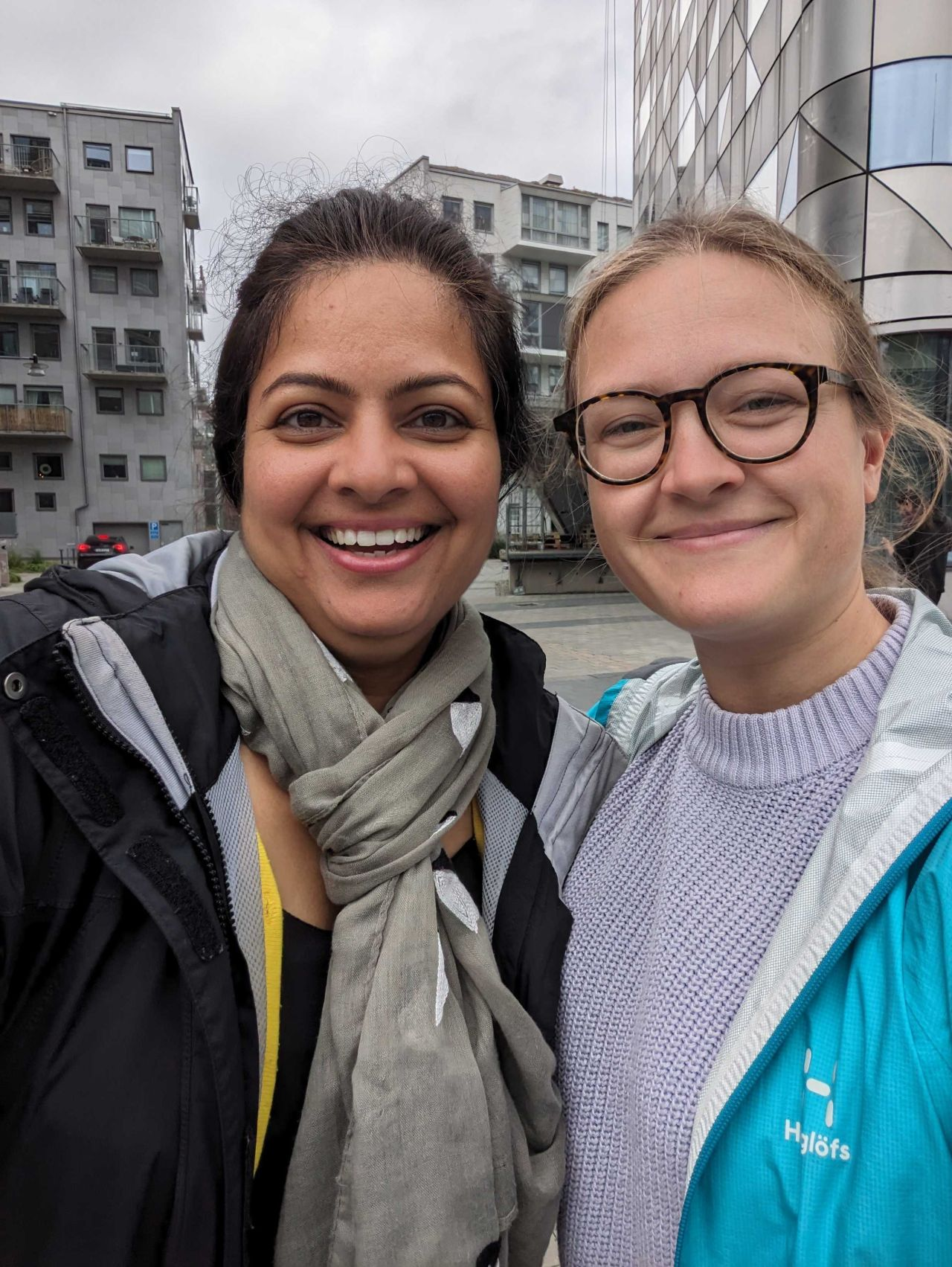 Sara Thiringer and Shweta